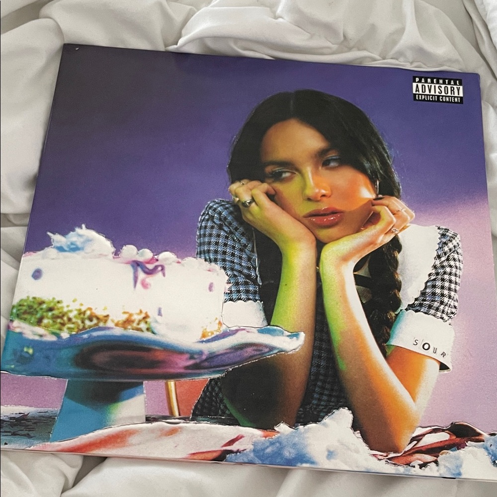 Colorful Album Cover Art Print